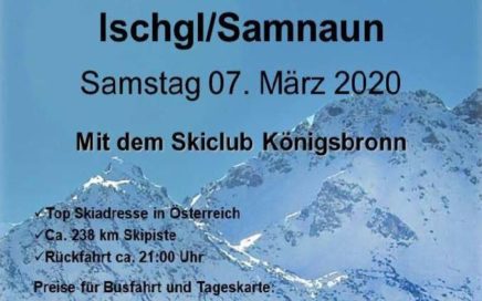 Skiausfahrt Ischgl 07 März 2020